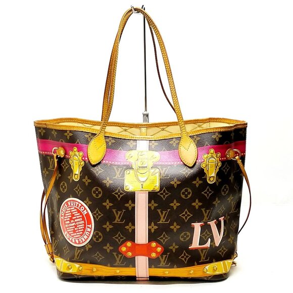 Louis Vuitton LV Tote Bag M40156 Neverfull MM Brown Monogram 4724792 - Picture 1 of 16